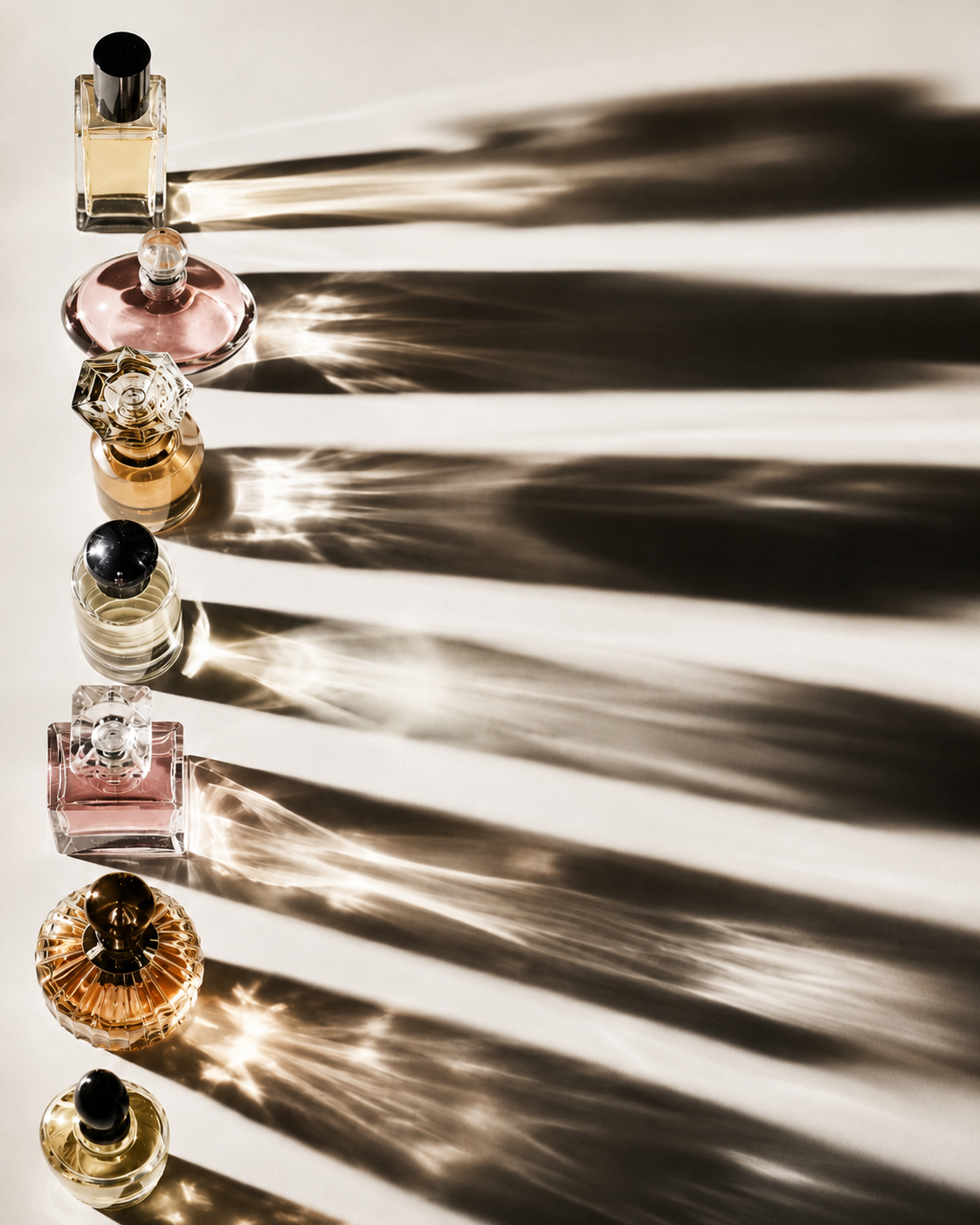 Glass flacons